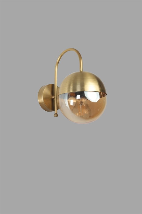 Opviq Küre Aplik Eskitme Bal Camlı Dorado y Ámbar Opviq Küre Aplik Eskitme Bal Camlı Dorado y Ámbar